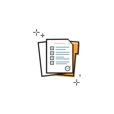 Checklist and Folder Icon